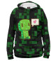 Женское худи Minecraft Creeper
