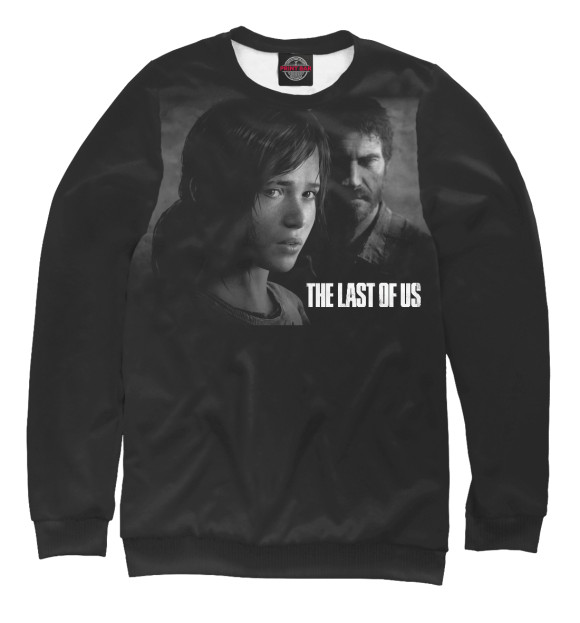 Женский свитшот с изображением The Last of Us цвета Белый
