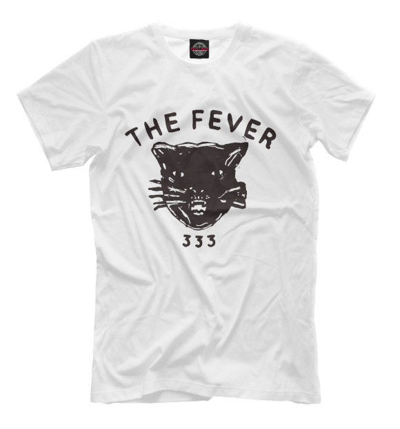 Футболка для мальчиков с изображением Fever 333 цвета Белый