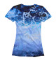 Женская футболка Брызги воды
