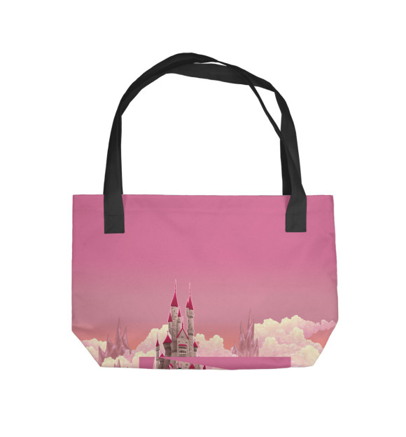 Пляжная сумка с изображением Дракончики цвета 