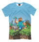 Мужская футболка Minecraft