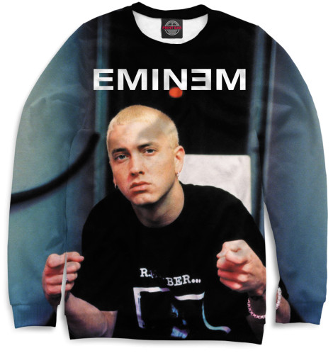 

Свитшоты Print Bar, Белый, Eminem