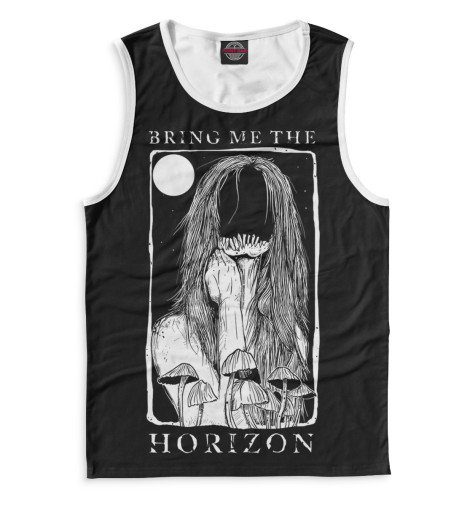 

Майки Print Bar, Белый, Bring Me The Horizon