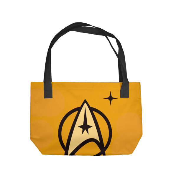 Пляжная сумка с изображением Star Trek цвета 