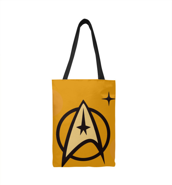 Сумка-шоппер с изображением Star Trek цвета 