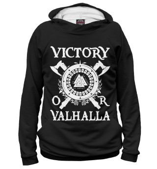 Мужское худи Victory or Valhalla