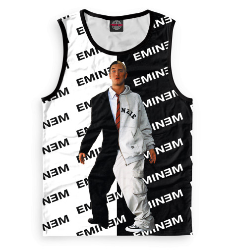 

Майки Print Bar, Белый, Eminem