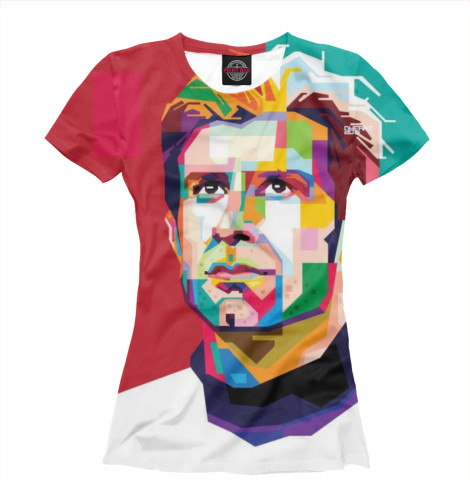 

Футболки Print Bar, Белый, Луиш Фигу