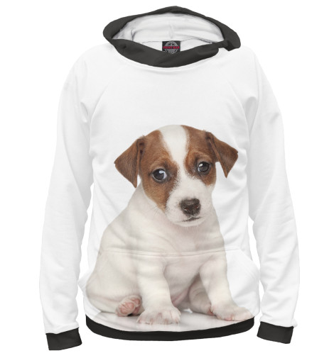 

Худи Print Bar, Белый, Джек рассел