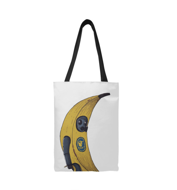 Сумка-шоппер с изображением Банан CS GO цвета 