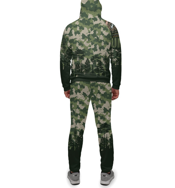 Комплект с изображением Hunting весенний камуфляж цвета Белый