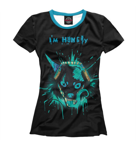 

Футболки Print Bar, Белый, I'm hungry