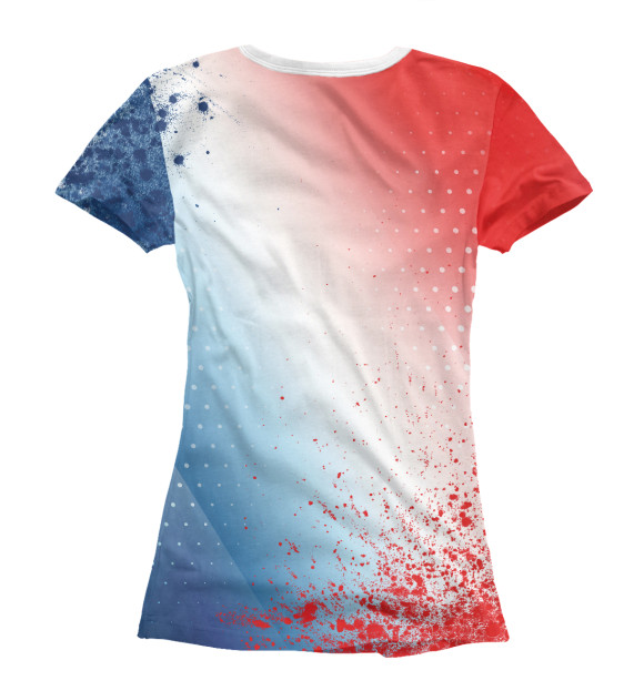 Футболка для девочек с изображением Arsenal / Арсенал цвета Белый