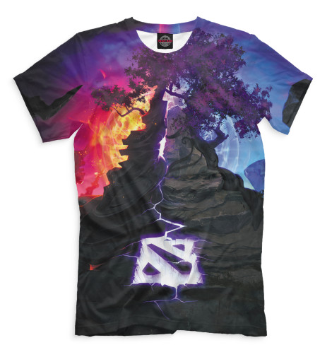 

Футболки Print Bar, Черный, Dota 2