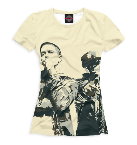 

Футболки Print Bar, Белый, Bad Meets Evil