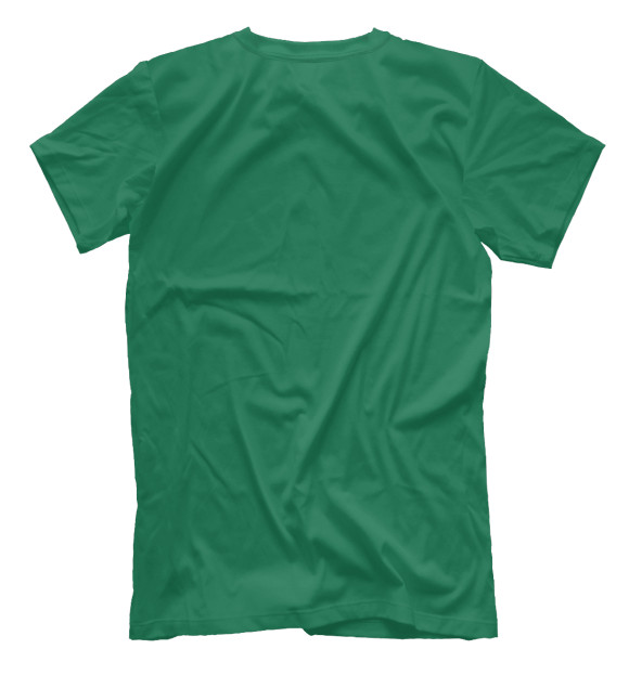 Мужская футболка с изображением Да здравствует Ирландия! цвета Белый