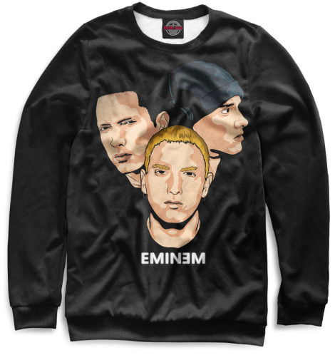 

Свитшоты Print Bar, Белый, Eminem