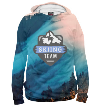 Худи для девочки Skiing TEAM