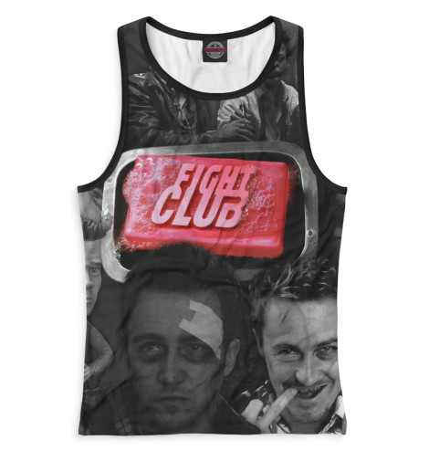 

Майки борцовки Print Bar, Белый, Бойцовский клуб