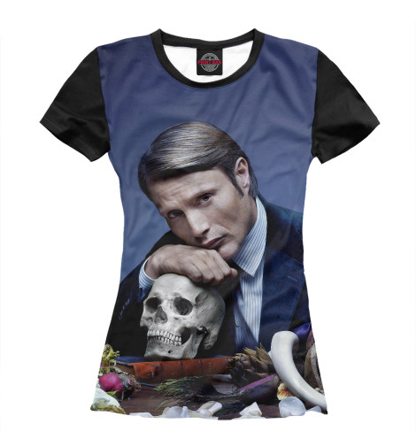 

Футболки Print Bar, Белый, Ганнибал