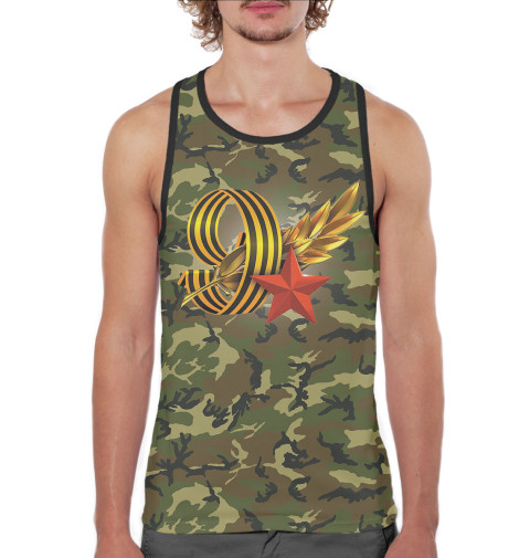 

Майки борцовки Print Bar, Белый, 9 мая