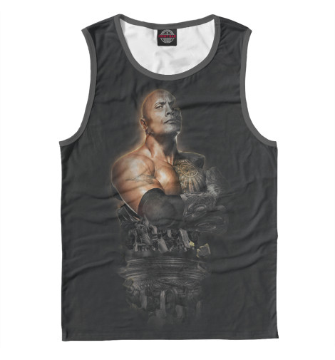 

Майки Print Bar, Белый, The Rock