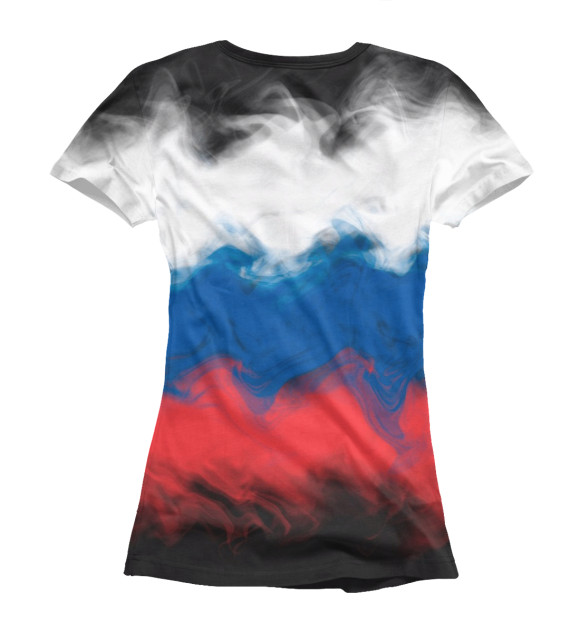 Женская футболка с изображением Владимир цвета Белый