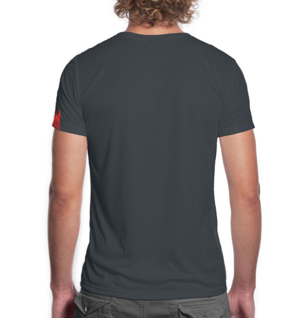 Мужская футболка с изображением Антуан Гризманн цвета Белый