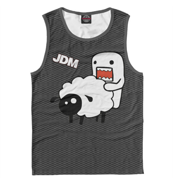 Майка для мальчика с изображением JDM цвета Белый