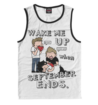 Мужская майка Green Day