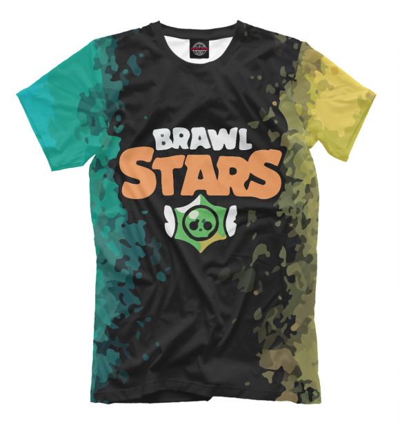 Футболка для мальчиков с изображением Brawl Stars цвета Белый