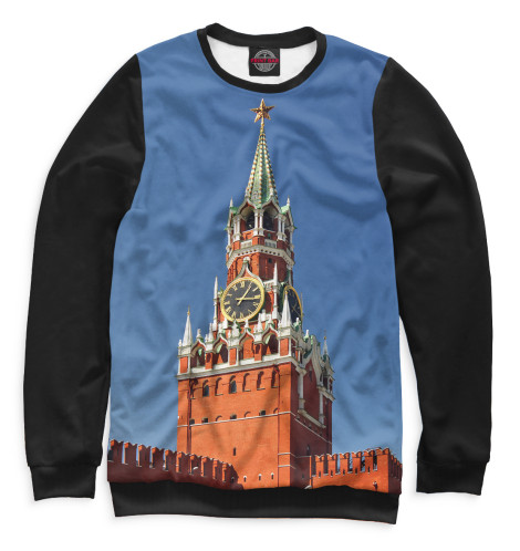 

Свитшоты Print Bar, Белый, Спасская башня