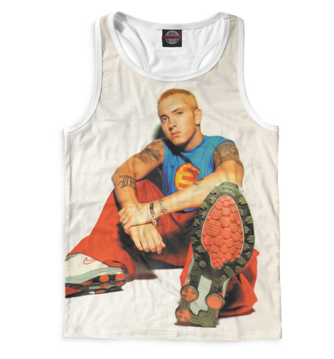 

Майки борцовки Print Bar, Белый, Eminem