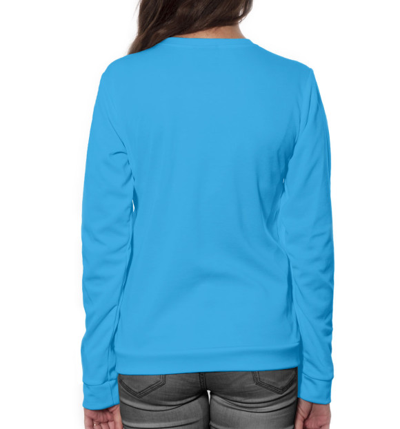 Женский свитшот с изображением Елизавета цвета Белый