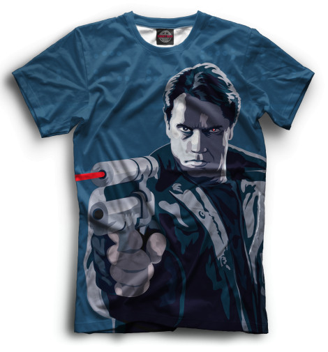 

Футболки Print Bar, Черный, Терминатор