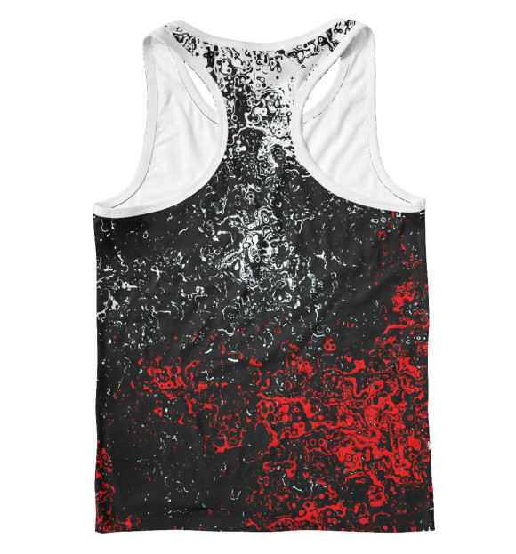 Мужская майка-борцовка с изображением VOLVO цвета Белый