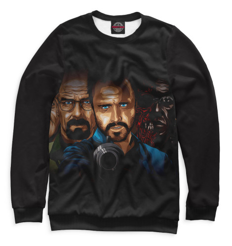 

Свитшоты Print Bar, Белый, Во все тяжкие