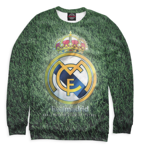 

Свитшоты Print Bar, Белый, Real Madrid