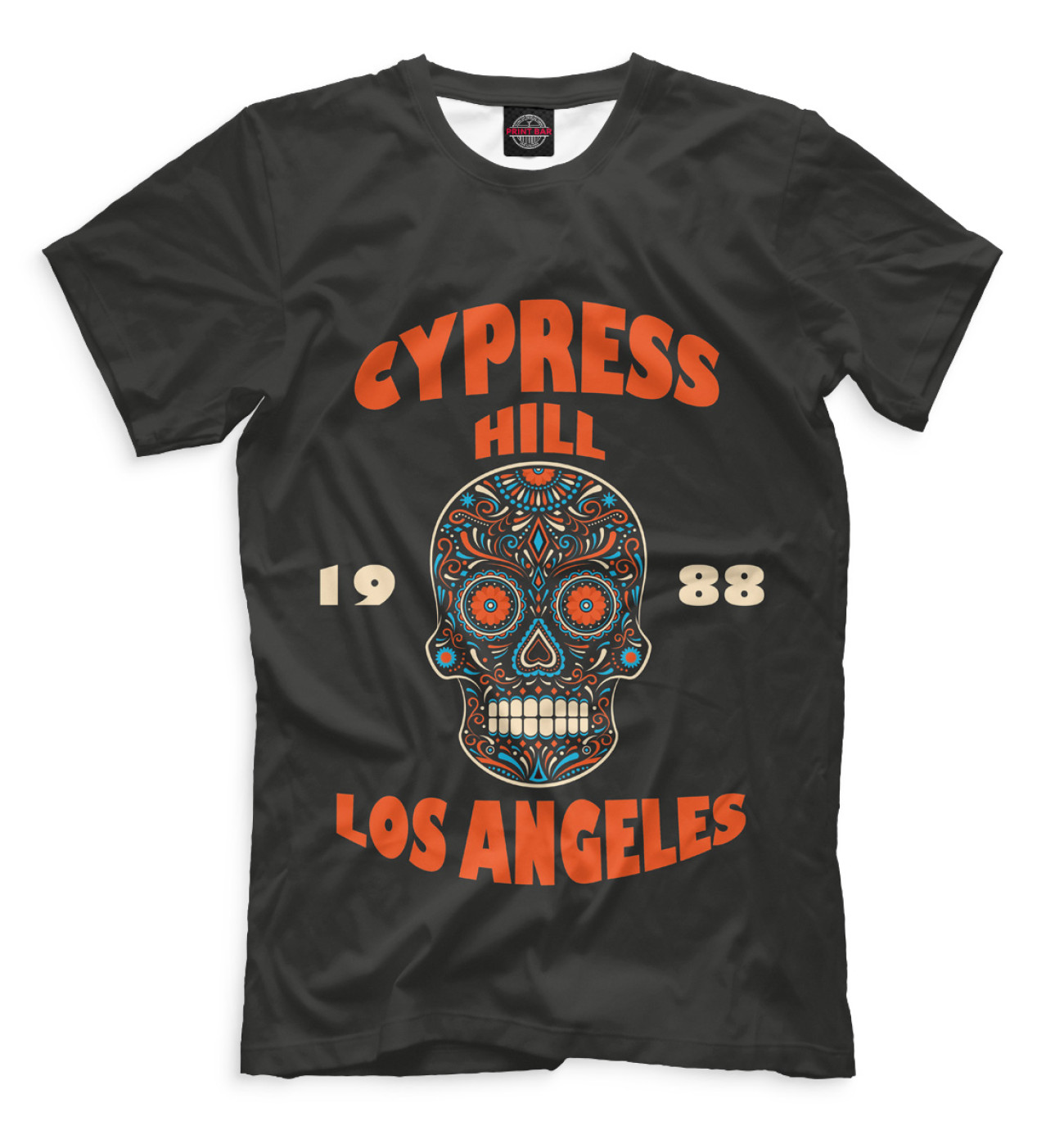Мужская Футболка Cypress Hill, артикул: CPR-461174-fut-2