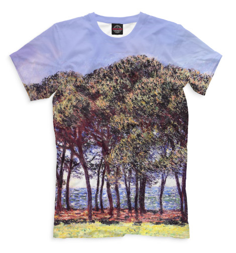 

Футболки Print Bar, Молочно-белый, Сосны