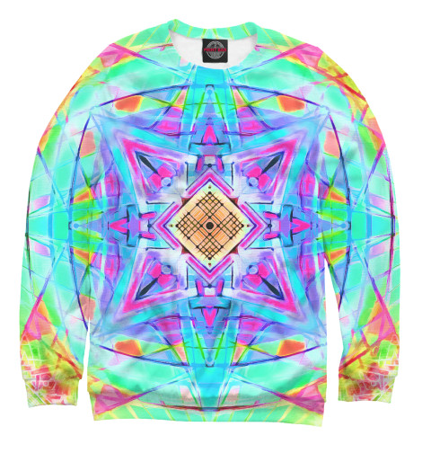 

Свитшоты Print Bar, Белый, Mandala Digital Nu Dop * color 2