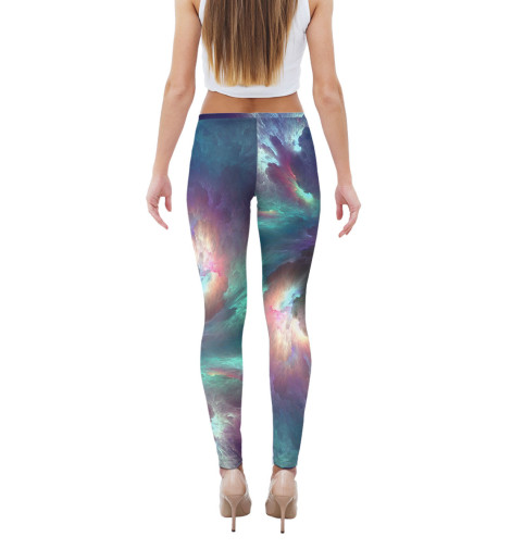 

Леггинсы Print Bar, Молочно-белый, Абстракция