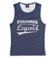 Женская майка Fishing legend