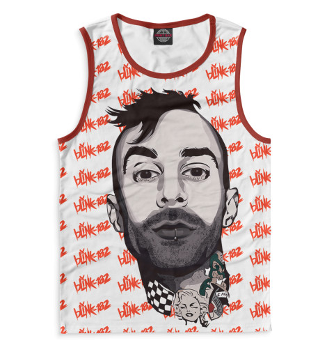 

Майки Print Bar, Белый, Travis Barker