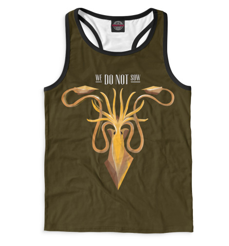 

Майки борцовки Print Bar, Белый, Символ Грейджой