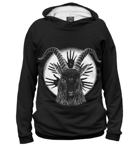 

Худи Print Bar, Белый, Goat