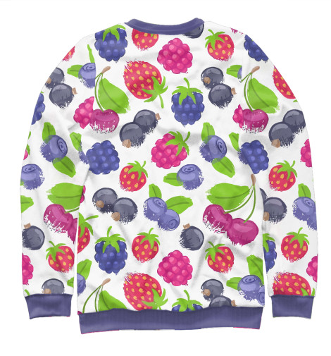 

Свитшоты Print Bar, Белый, Ягоды