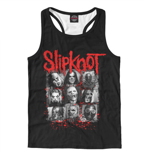 

Майки борцовки Print Bar, Белый, Slipknot