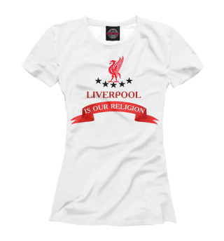 Женская футболка Liverpool